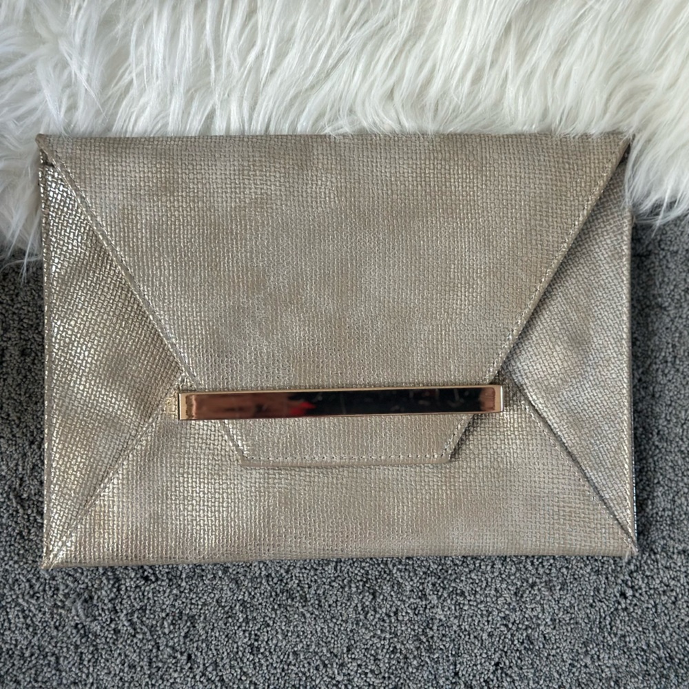 Elegant Metallic Clutch